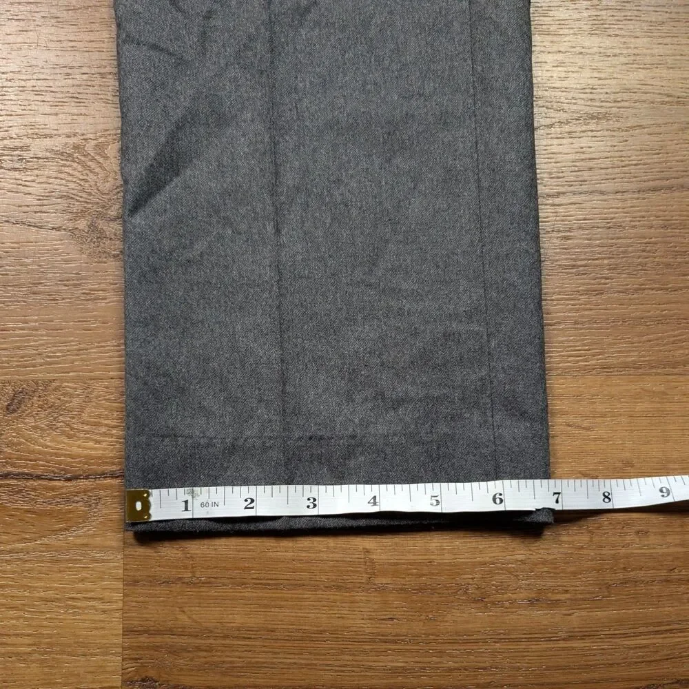J.Crew Ludlow Dress Pants Men 30x30(29) Gray Vitale Barberis Canonico Wool